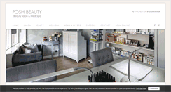 Desktop Screenshot of poshbeauty.co.uk